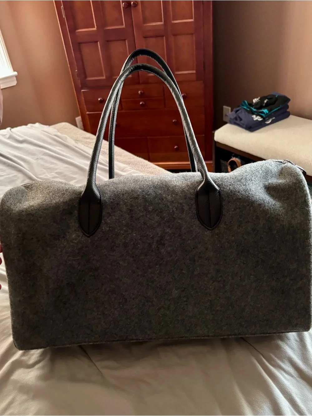 Gray Flannel Weekender Duffel